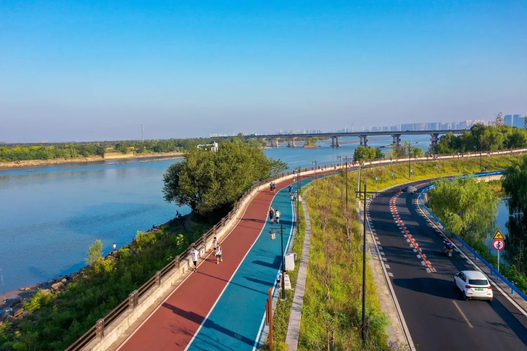 苕溪旁新安江畔杭州又有两条绿道成为浙江最美