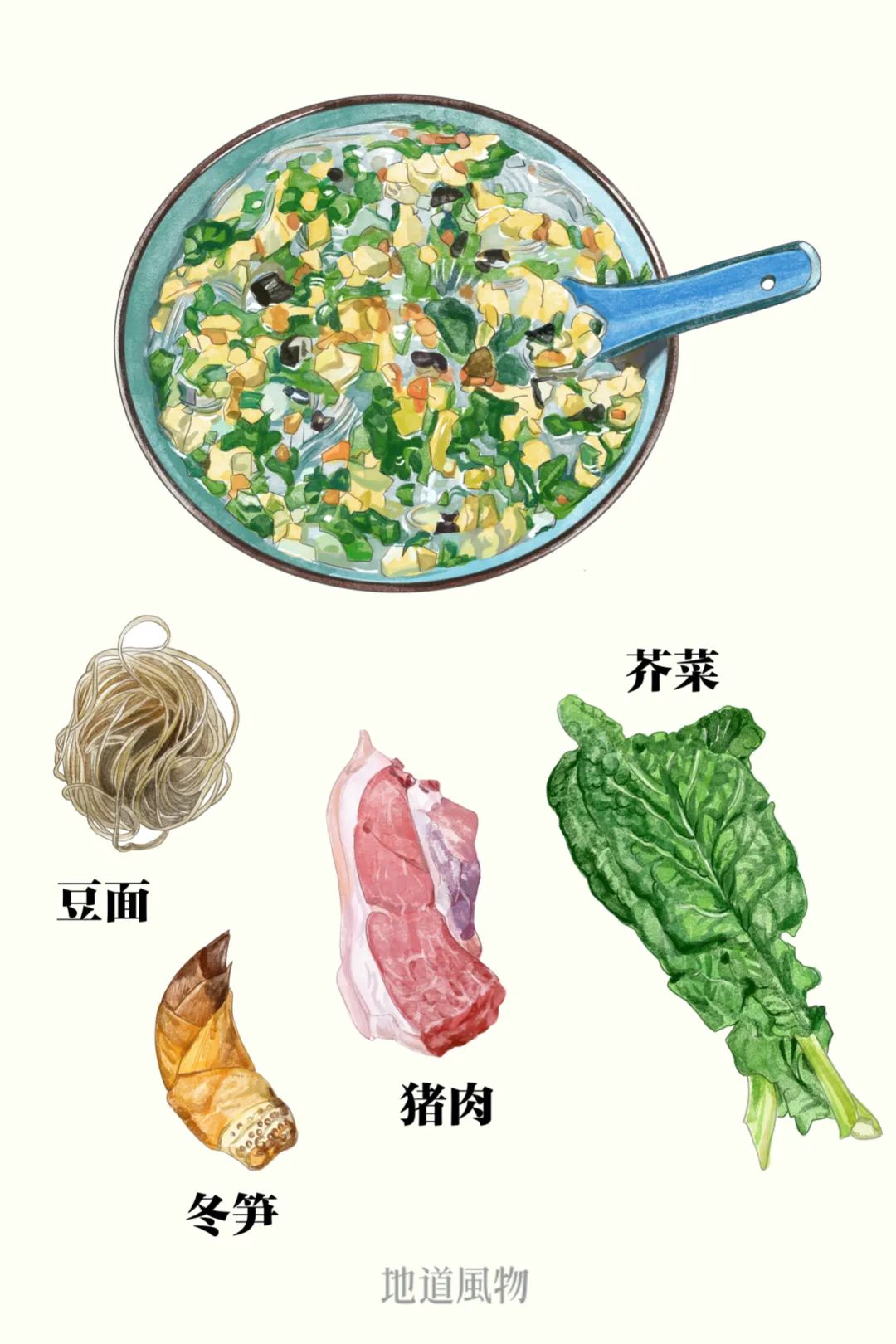 菜羹简笔画图片