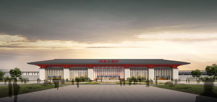 滑县浚县站效果图