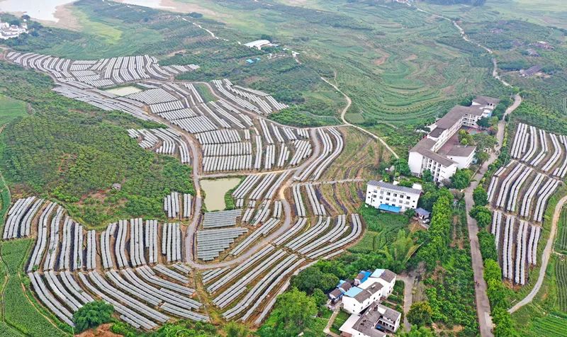 咱村的小康故事162华润希望小镇澄碧湖畔的小康村
