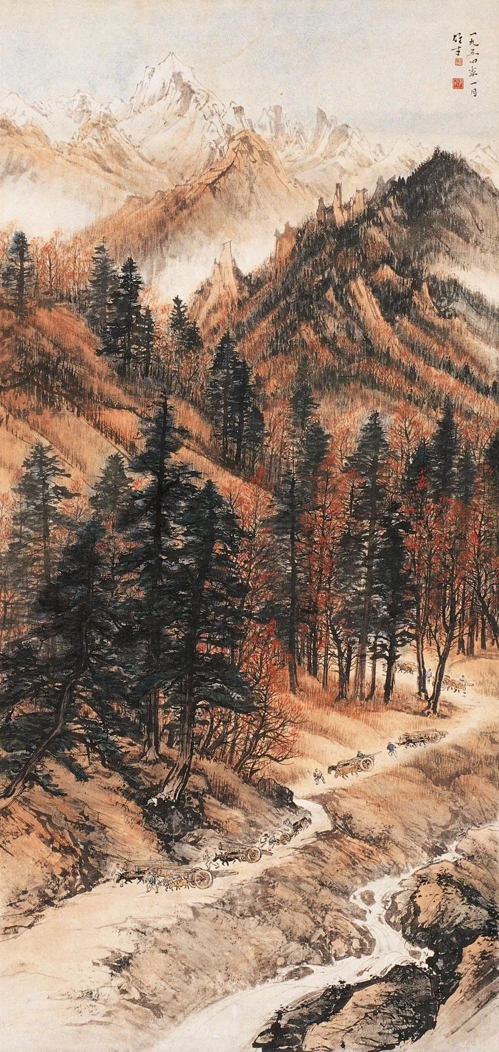 岭南画派大师黎雄才笔下的人间秋景醉了