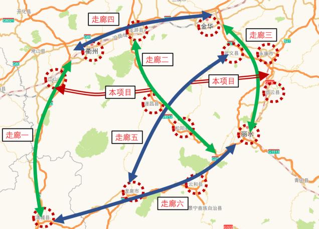 丽水高速公路规划图图片