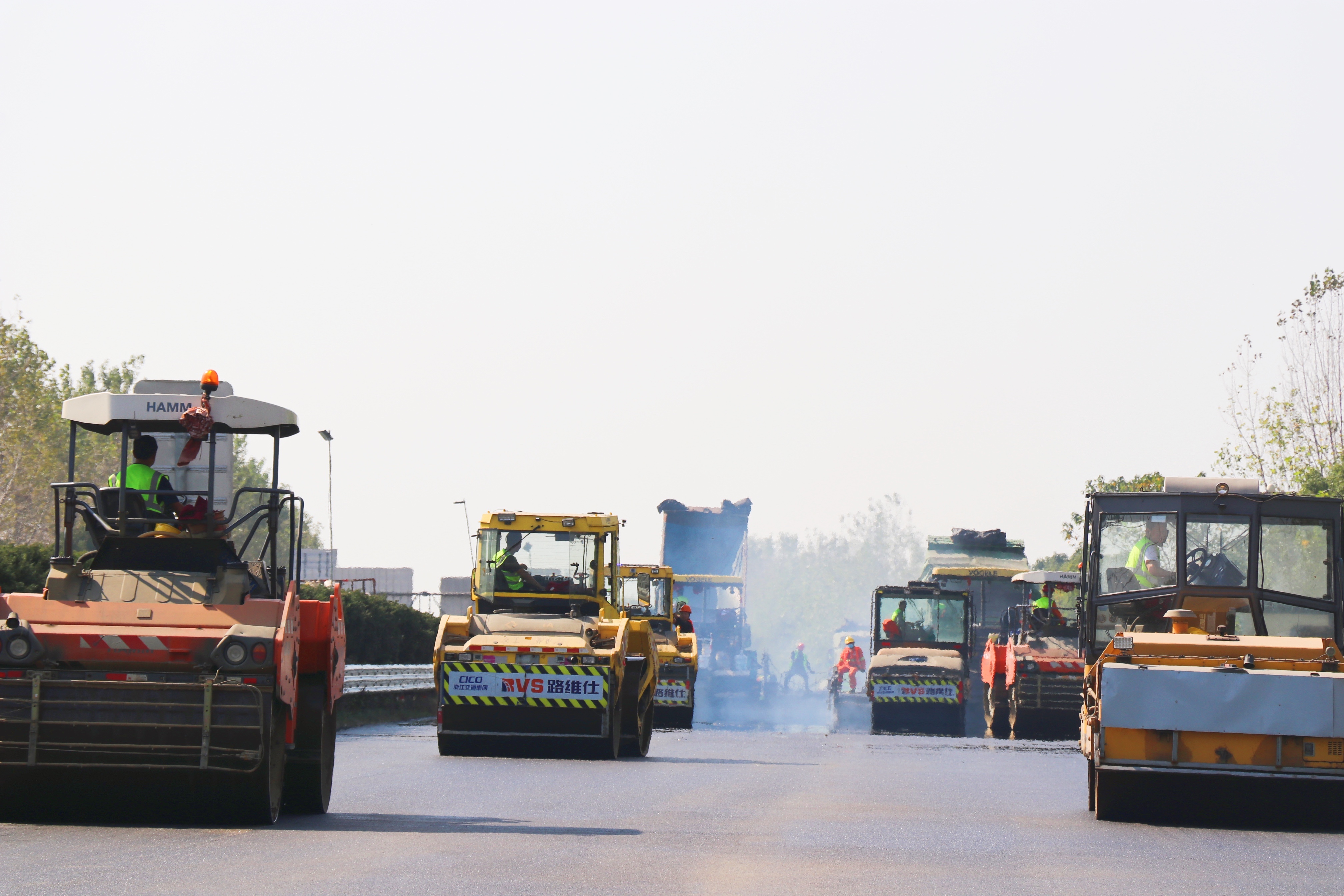 杭浦高速s16段集约化施工圆满收官