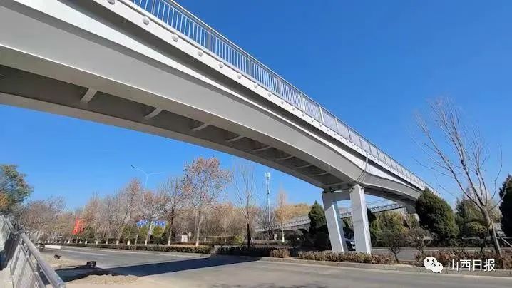 我为群众办实事丨本月中旬,太原新建10座人行天桥全部投入使用