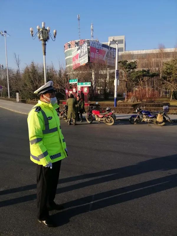 梅河口交警警爱民民拥警卢晓东用实干精神诠释着对党的无限忠诚和对