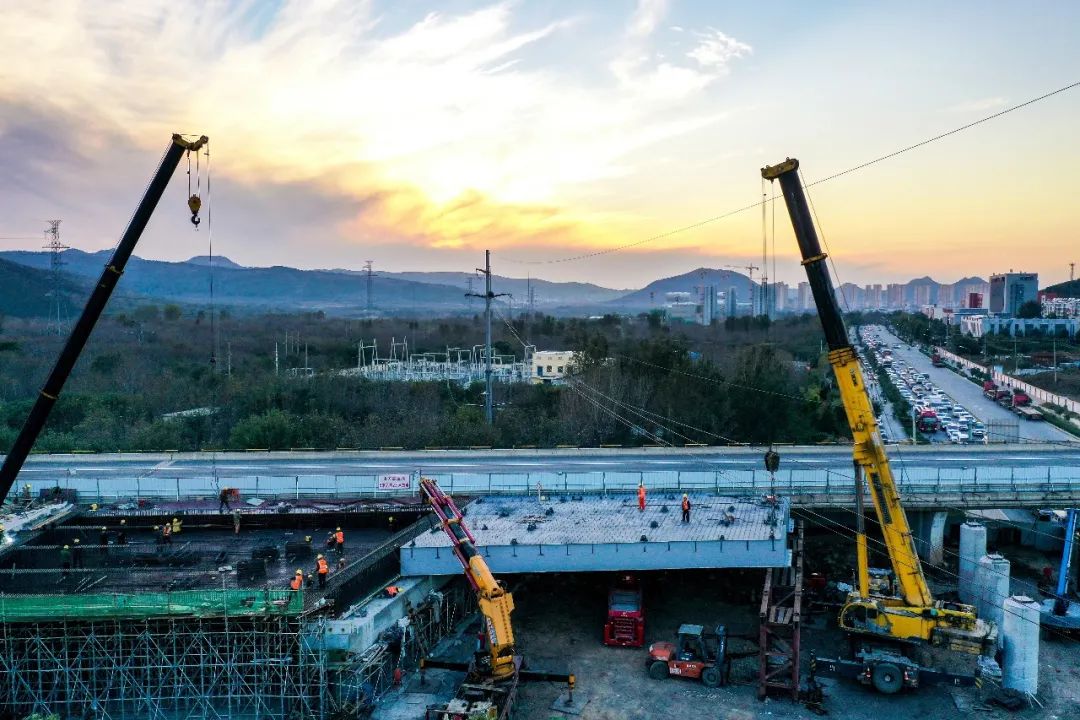 最新进展中建八局京台高速济泰段进度过半
