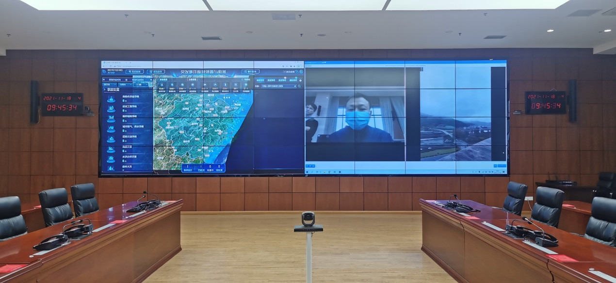 中国电信助力三门应急管理率先实现公网中断下可视化指挥调度