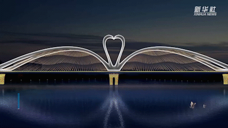 天鹅展翅点亮鹅城