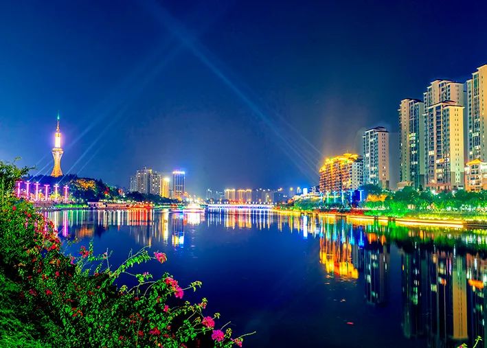 河源东江明珠碧水之城