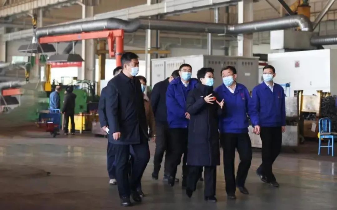 市委常委组织部部长徐静华到万全区调研