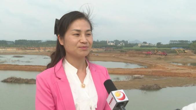 武宣县副县长 梁璐:我们这个项目是(2023年)第一届全国学生(青年)运动