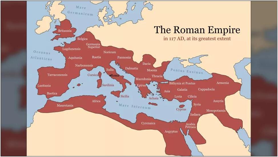 古罗马地图高清版大图图片