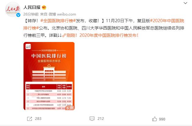 湖北医院排行榜_湖北十强医院:十堰太和医院第4,中南医院第5,第一实力太强(2)