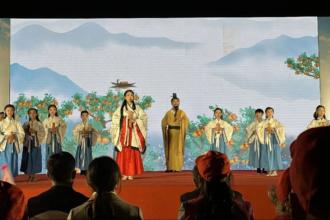 《橘颂》73除此之外,屈原文化主题情景表演《橘颂》,文明典范城市