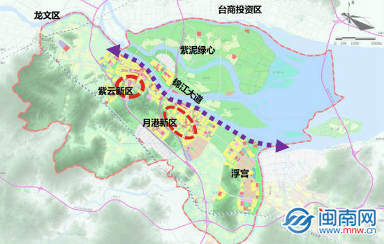 龙海芦州大道规划图图片