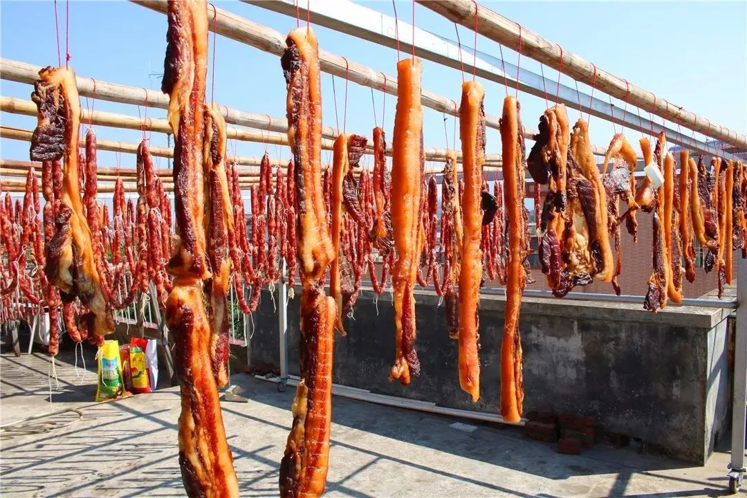 巴中市中心城区熏制腊肉点位确定