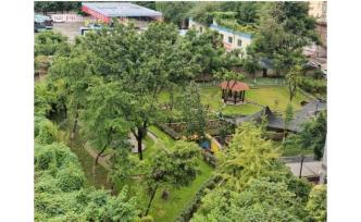 沙坪壩：推窗見綠 出門見景！荒坡變休閑公園