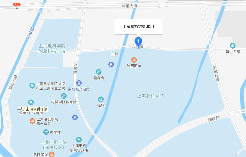 上海建桥学院位置图片