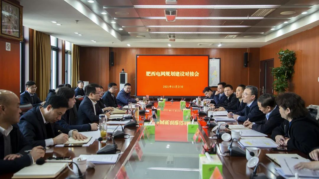 县委常委,县委办主任胡光喜,国网合肥供电公司副总经理崔保艳等参加