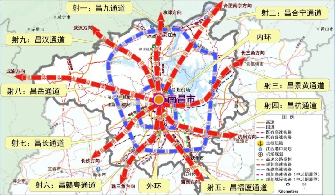 江西万年高铁规划图图片