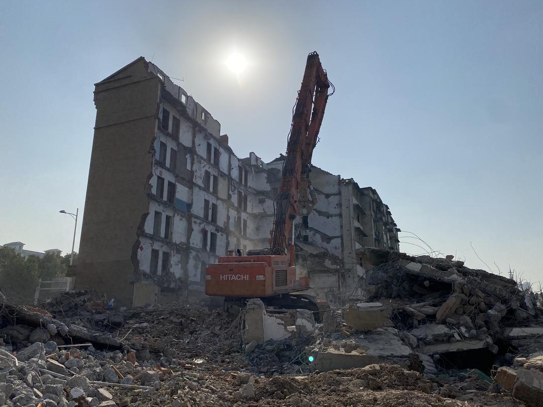 今日拆除完毕 肥西轨道交通建设进程加速
