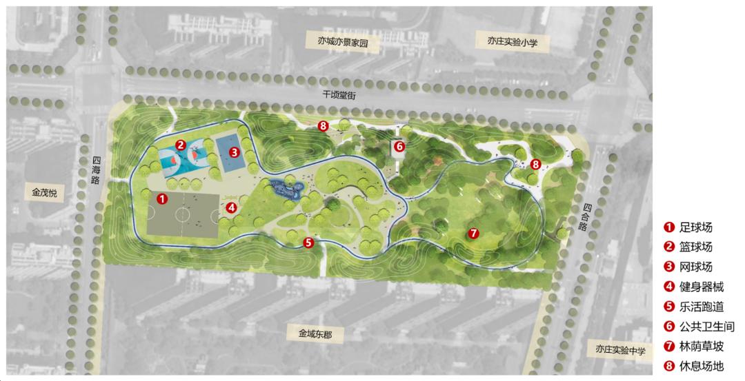 广州口袋公园分布图图片