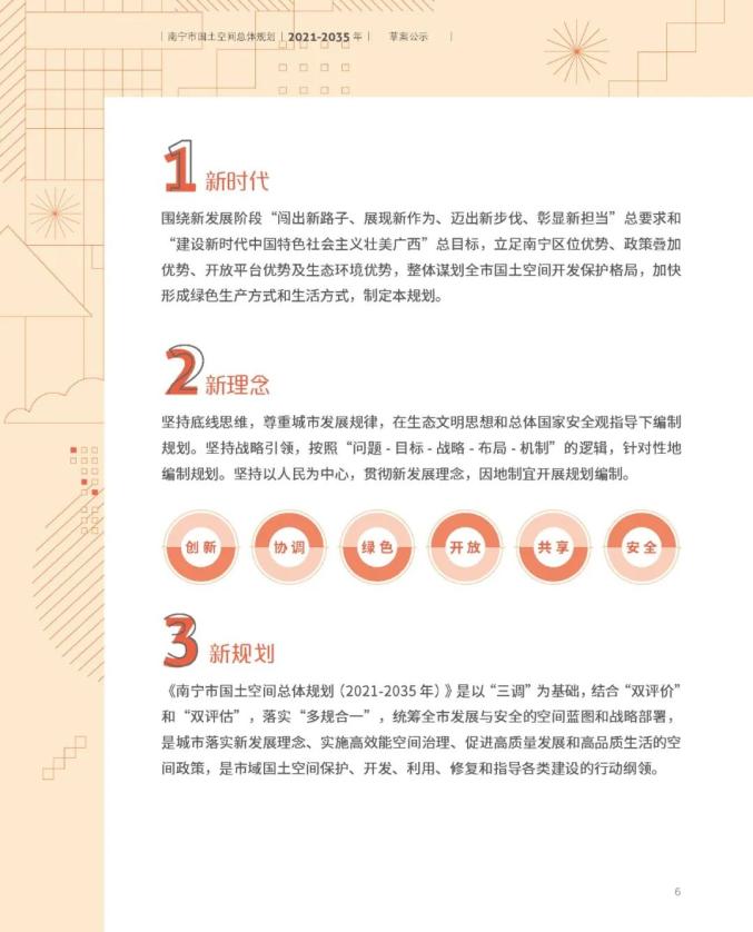 南宁市国土空间总体规划(2021-2035年)草案公示