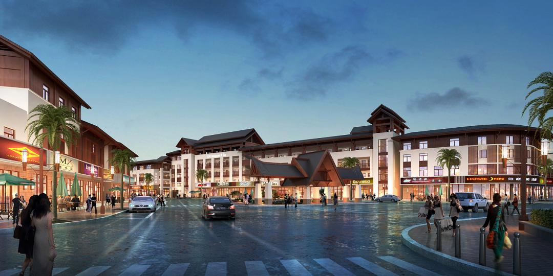 新会即将有条东南亚风情街就在