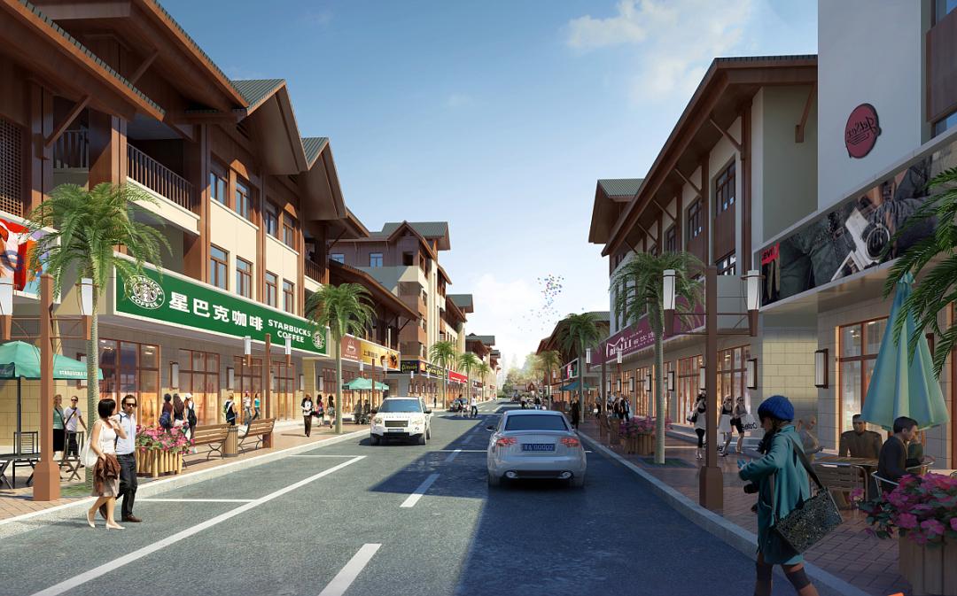 新会即将有条东南亚风情街就在