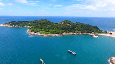 中节能在阳江南鹏岛海上揭开历史性一页