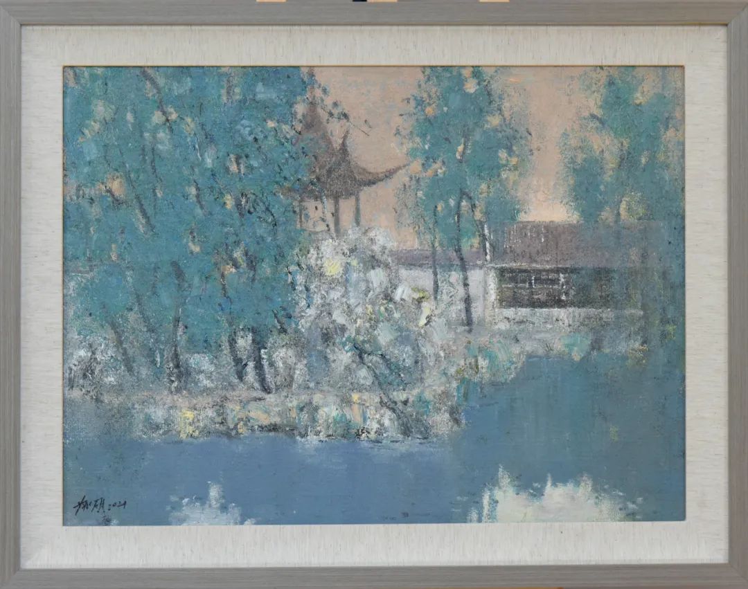 油画里的徐州美你想要一幅来