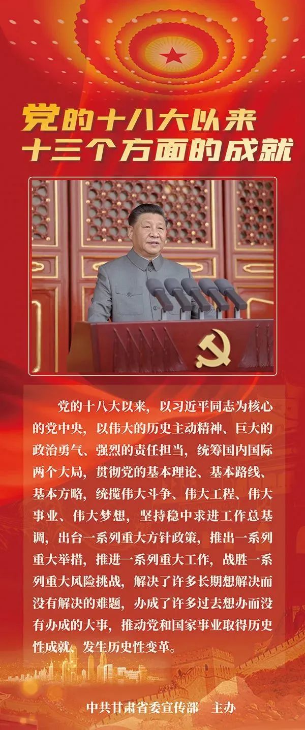 学习党的十九届六中全会精神｜学习走廊：党的十八大以来十三个方面的成就