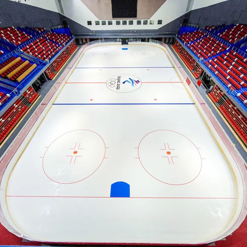东方体育中心冰场图片