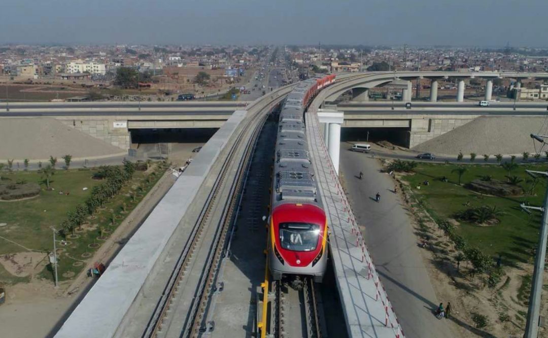 巴基斯坦拉合尔轨道交通橙线