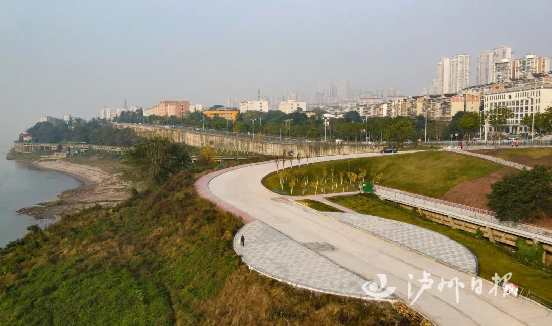 规划多个景点泸州又一座滨江公园来了