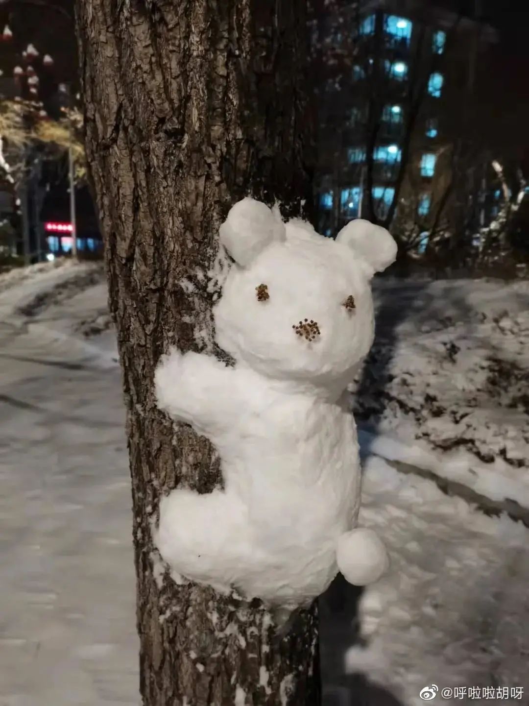 有趣的雪人造型图片