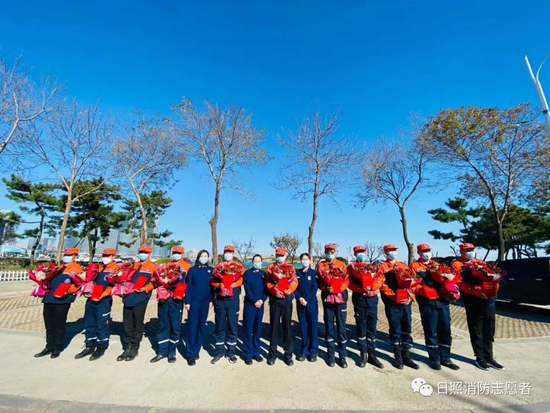 牛日照一女消防员上榜日照好人榜单