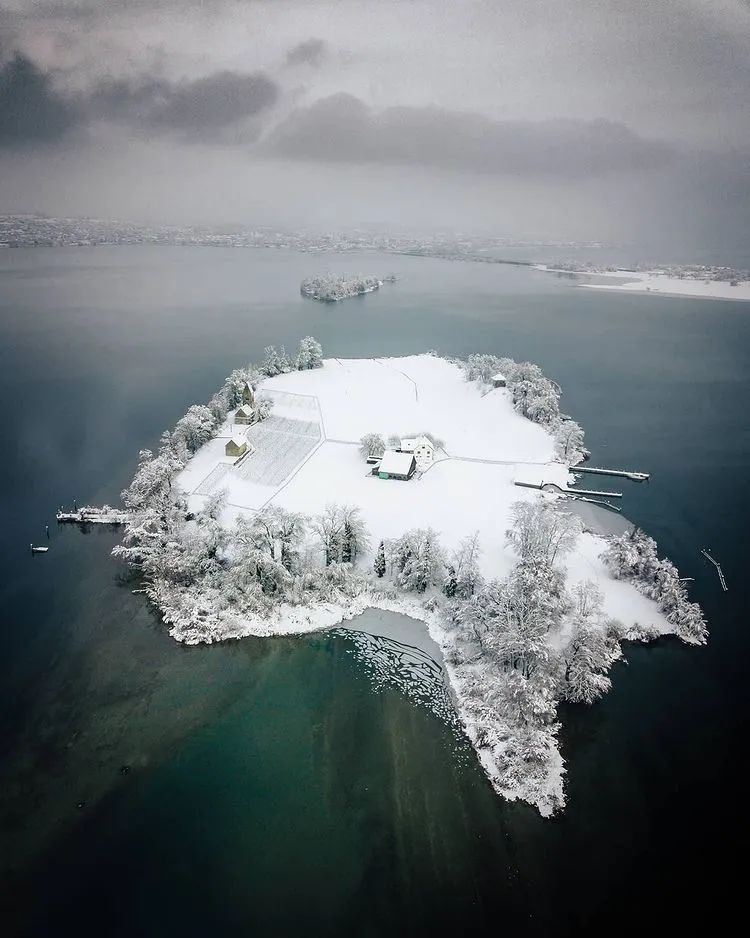 苏黎世湖冬季图片