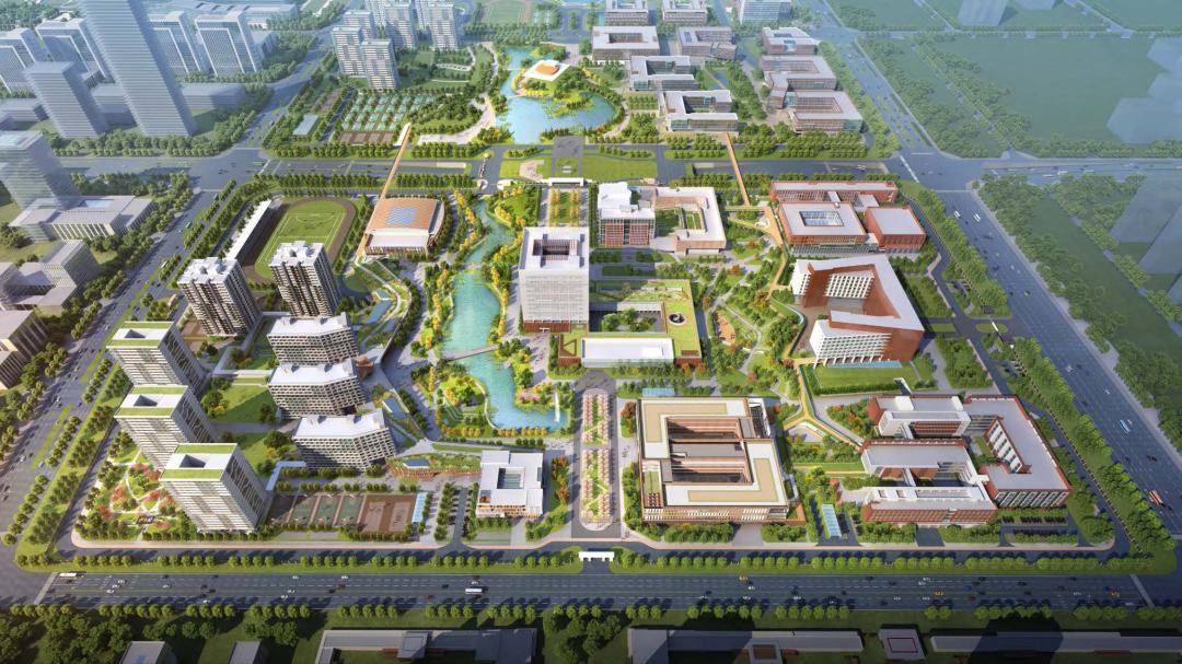 2,无尽长廊——中科大高新园区:大规划与城市空间融合,学科组群的集约