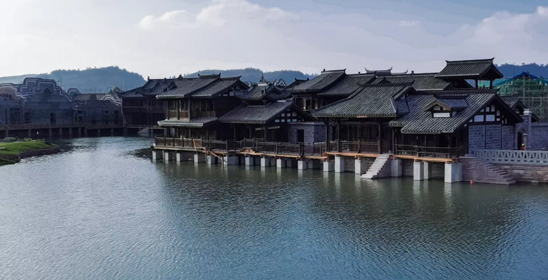 李庄古镇旧貌换新颜