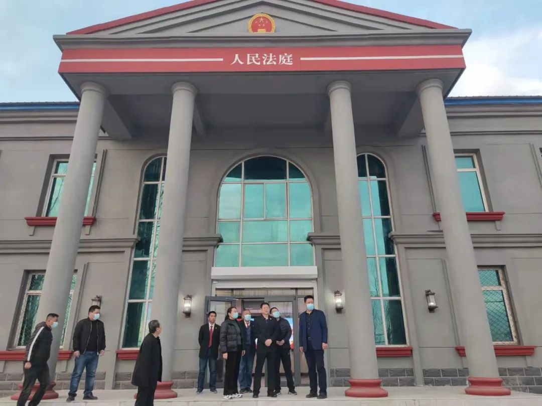 南宫市委常委,政法委书记赵建华到段芦头镇,南便乡调研指导基层法庭