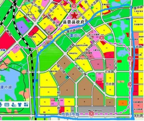 肥西县规划图图片