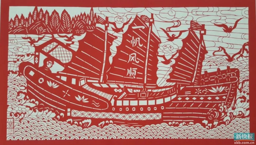 孩子长辈们,作为其中一员的陈小燕,就想通过剪纸来带动身边的家庭女性