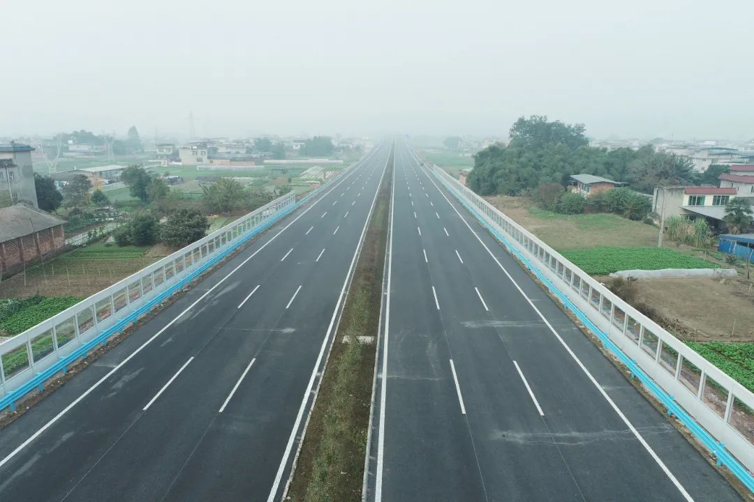 省道308线改线工程正式通车中建一局带你10分钟跨越10公里