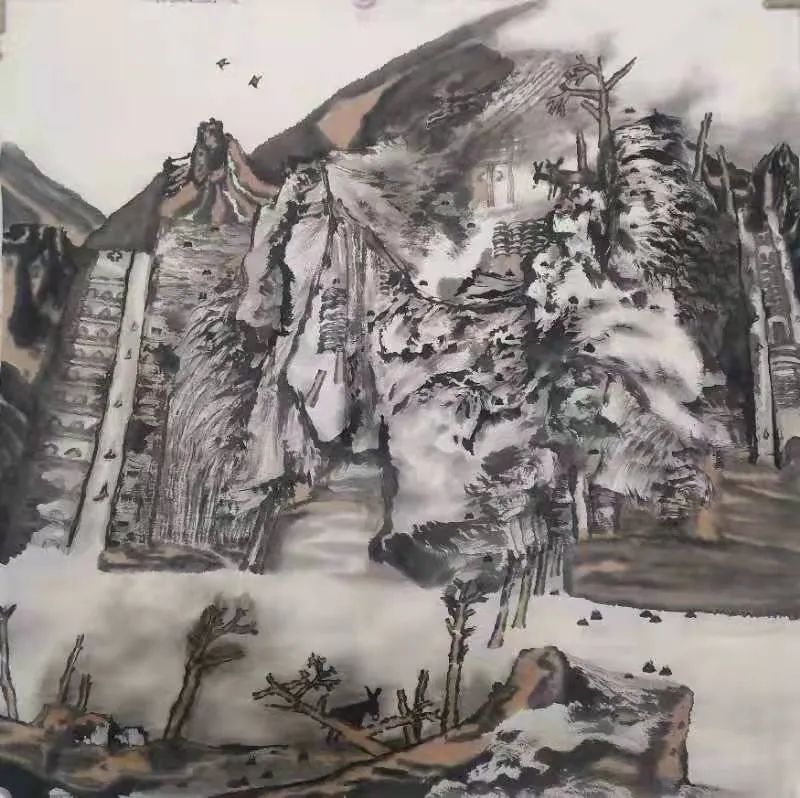 衡水武强青年画家时东辉:情注山水 追梦丹青_澎湃号·媒体_澎湃新闻-The Paper