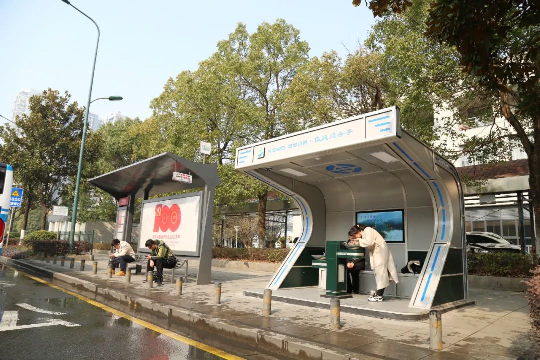 "沁甜"的直饮水,星沙新建两座便民直饮水服务亭