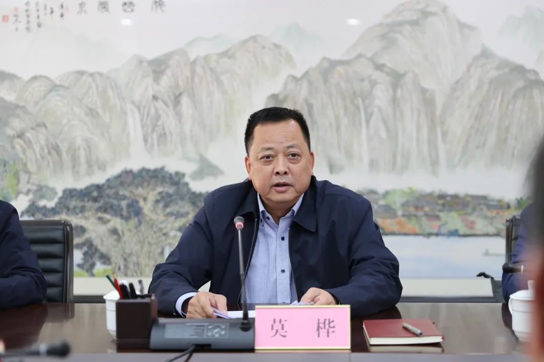 高新率队拜会玉林市委书记莫桦