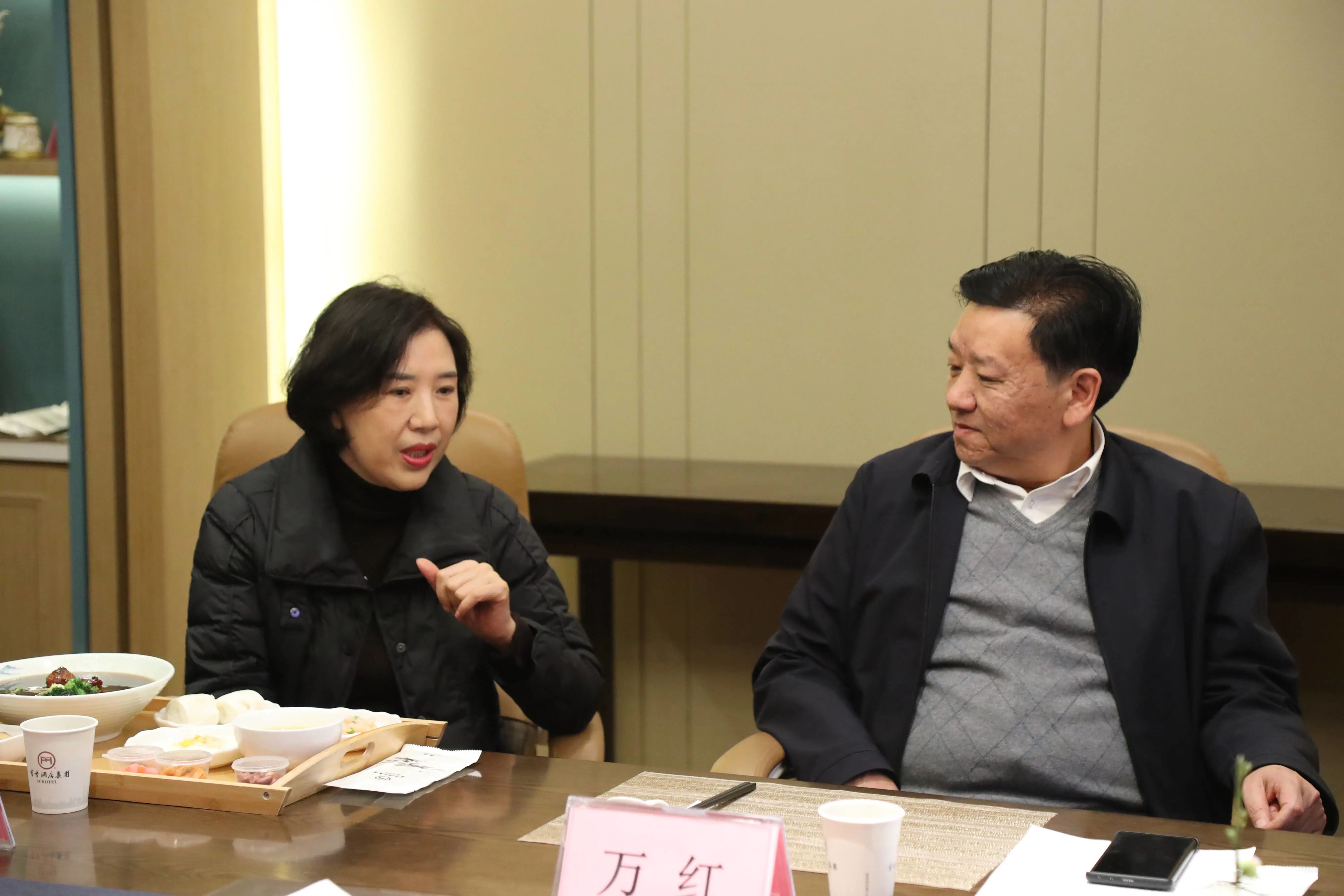 并就点军沙龙宴星级酒店项目的发展理念,资金谋划等问题与万红等区