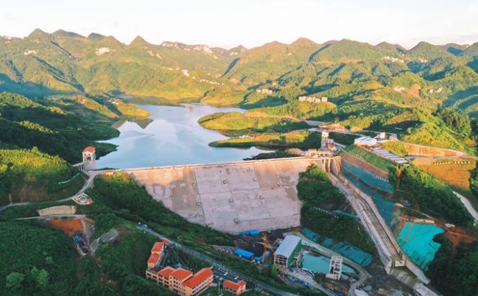 黃家灣水利樞紐工程 李光 | 攝大水網建成後,將形成立足黔中,輻射全省