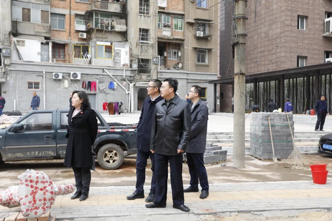 高辉红对当前重点工作进行现场督导